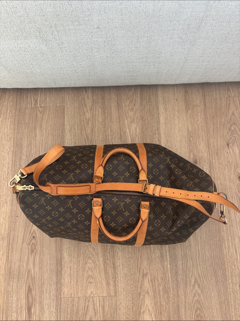 Louis Vuitton Monogram Canvas 60 Keepall with authenticity - Picture 14 of 14